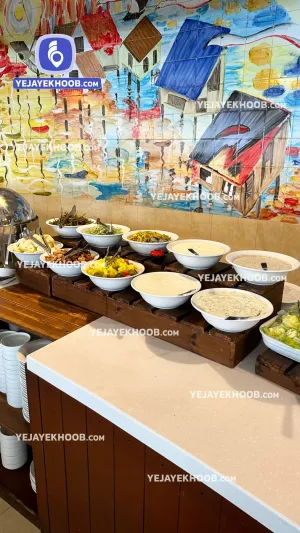 هتل ترنج کیش - منوی سلف ناهار