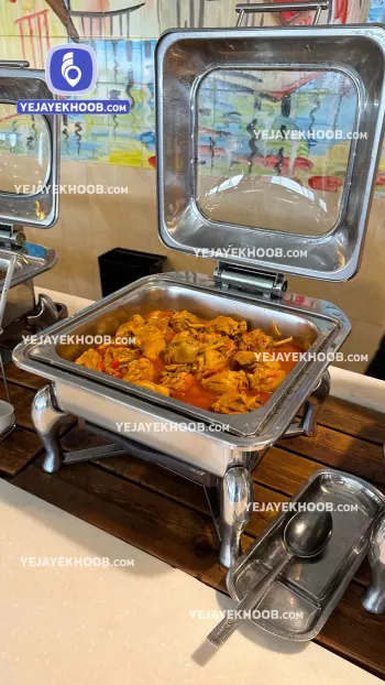 هتل ترنج کیش - منوی سلف ناهار