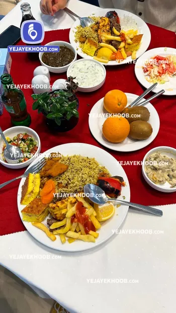 هتل ترنج کیش - منوی ناهار