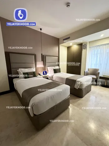 هتل تهران مشهد - اتاق ۲ تخته (۲ تخت ۱ نفره)