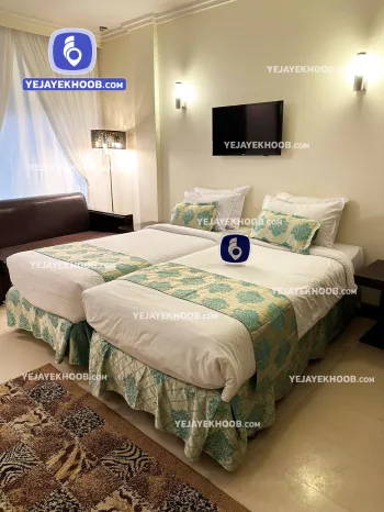 هتل تهران مشهد - اتاق ۲ تخته (۲ تخت ۱ نفره)
