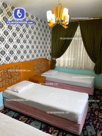 هتل جهانگردی مشهد - اتاق ۳ تخته (۳ تخت ۱ نفره)    