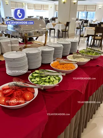 رستوران هتل جواد مشهد - میز سالاد