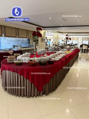 رستوران هتل جواد مشهد - میز سلف سرویس