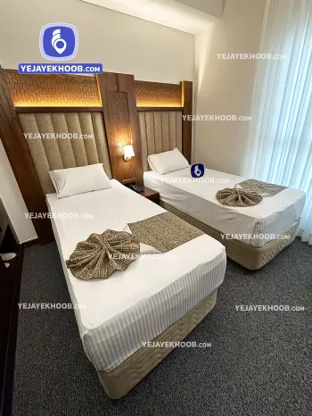هتل جوار الملک مشهد - اتاق ۲ تخته (۲ تخت ۱ نفره)