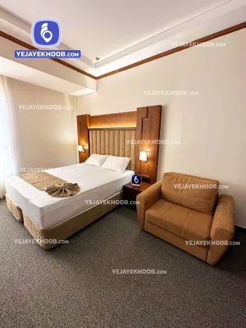 هتل جوار الملک مشهد - اتاق ۲ تخته (۱ تخت ۲ نفره)  