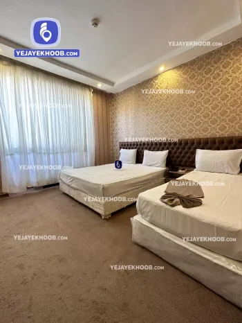 هتل حافظ مشهد - اتاق ۳ تخته (۱ تخت ۲ نفره و ۱ تخت ۱ نفره)    