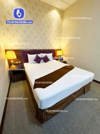 هتل حدیث مشهد - اتاق ۲ تخته (۱ تخت ۲ نفره)  