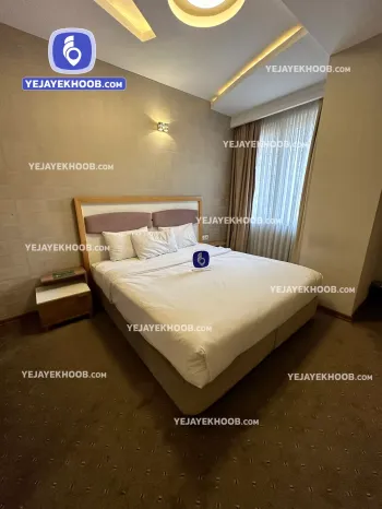 هتل آپارتمان حیات شرق مشهد - اتاق ۲ تخته ( ۱ تخت ۲ نفره)  