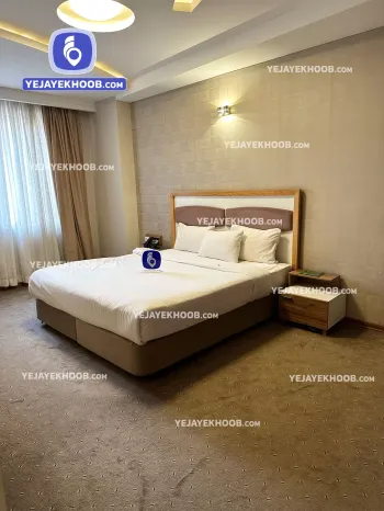 هتل آپارتمان حیات شرق مشهد - اتاق ۲ تخته ( ۱ تخت ۲ نفره)  