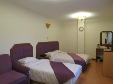 هتل خانه سبز مشهد - اتاق ۳ تخته (۱ تخت ۲ نفره و ۱ تخت ۱ نفره)    