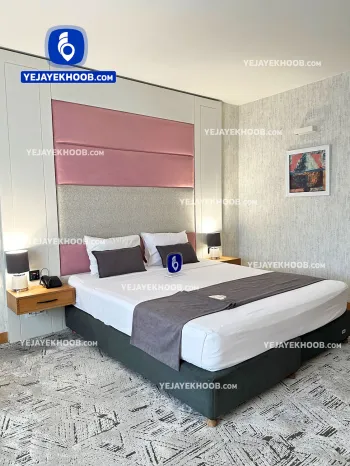 هتل خورشید هشتم کوثر مشهد - اتاق ۲ تخته (۱ تخت ۲ نفره)