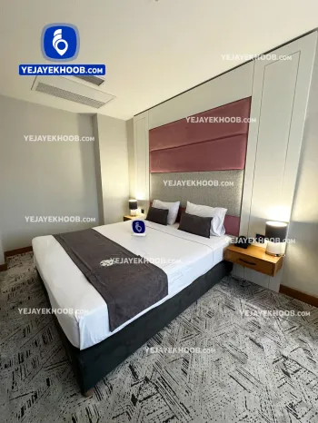 هتل خورشید هشتم کوثر مشهد - اتاق ۲ تخته (۱ تخت ۲ نفره)