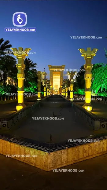 هتل داریوش کیش - نمای بیرونی 