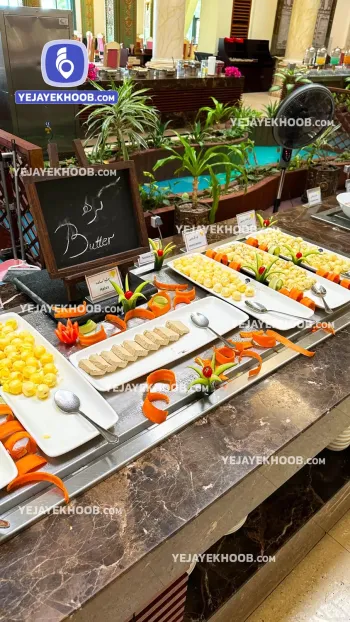 هتل داریوش کیش - میز سلف