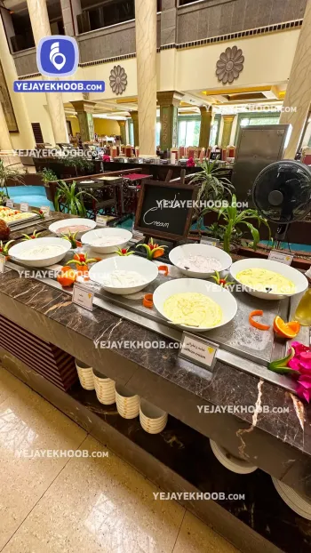 هتل داریوش کیش - میز سلف