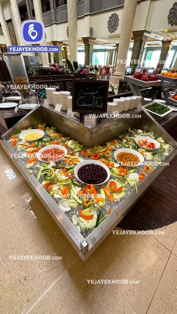 هتل داریوش کیش - میز سلف