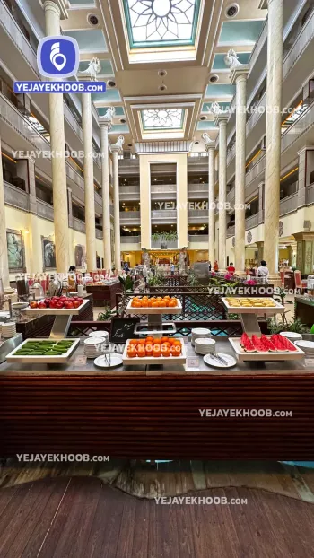 هتل داریوش کیش - میز سلف