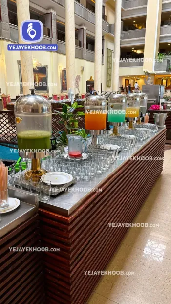 هتل داریوش کیش - میز سلف