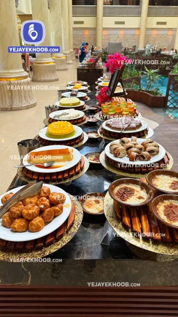 هتل داریوش کیش - میز سلف