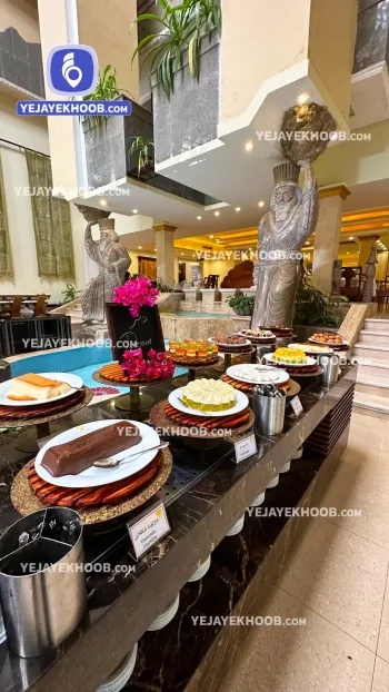 هتل داریوش کیش - میز سلف