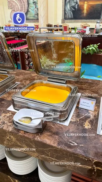 هتل داریوش کیش - منو غذایی