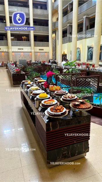 هتل داریوش کیش - میز سلف