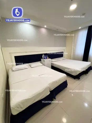 هتل دایان مشهد - اتاق ۴ تخته (۲ تخت ۲ نفره)   
