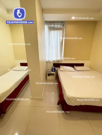 هتل دایان مشهد - اتاق ۳ تخته (۱ تخت ۲ نفره و ۱ تخت ۱ نفره)    