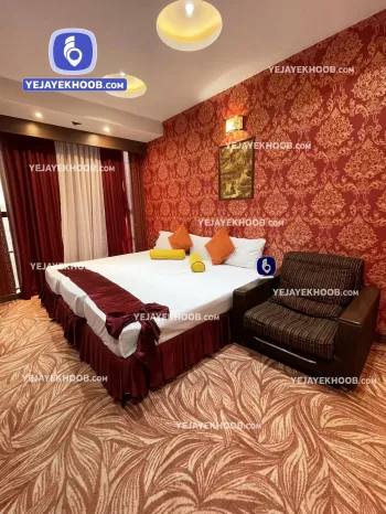 هتل دیپلمات مشهد - اتاق ۳ تخته (۳ تخت ۱ نفره)    