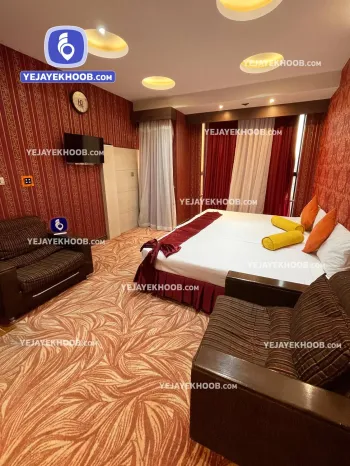 هتل دیپلمات مشهد - اتاق ۳ تخته (۳ تخت ۱ نفره)    