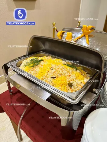 رستوران هتل رضوان مشهد همراه با منو انتخابی (پلو ساده)