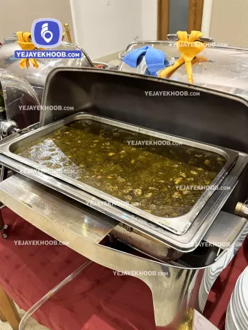 رستوران هتل رضوان مشهد همراه با منو انتخابی (خورشت قرمه سبزی)