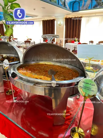 رستوران هتل رضویه مشهد همراه با منو انتخابی (خوراک سبزیجات)