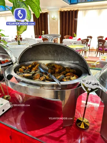 رستوران هتل رضویه مشهد همراه با منو انتخابی (ماهی)