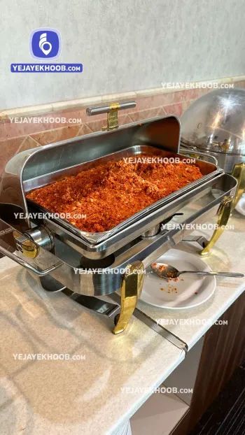 هتل سارا کیش - منوی سلف صبحانه