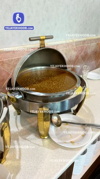 هتل سارا کیش - منوی سلف صبحانه