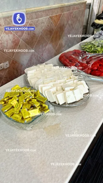 هتل سارا کیش - منوی سلف صبحانه