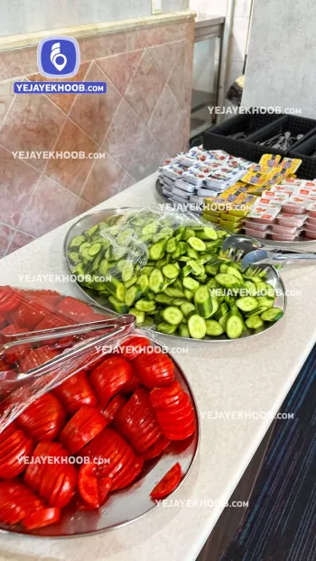 هتل سارا کیش - منوی سلف صبحانه