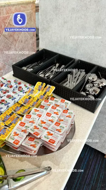 هتل سارا کیش - منوی سلف صبحانه