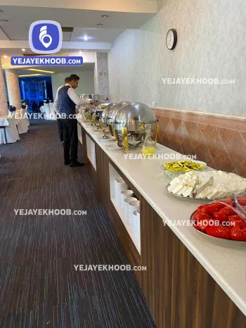 هتل سارا کیش - منوی سلف صبحانه