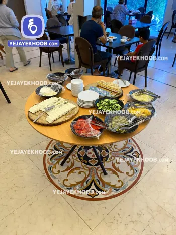 هتل سارا کیش - میز صبحانه