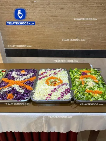 رستوران هتل ساوین مشهد - میز سالاد