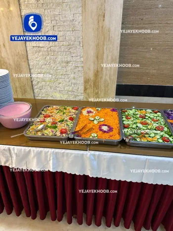 رستوران هتل ساوین مشهد - میز سالاد