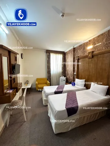 هتل ساوین مشهد - اتاق ۲ تخته (۲ تخت ۱ نفره)