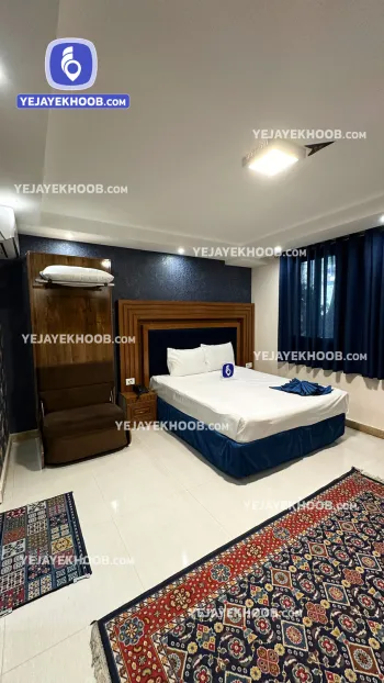 هتل سرمد مشهد - اتاق ۲ تخته (۱ تخت ۲ نفره) همراه با کاناپه تختخوابشو