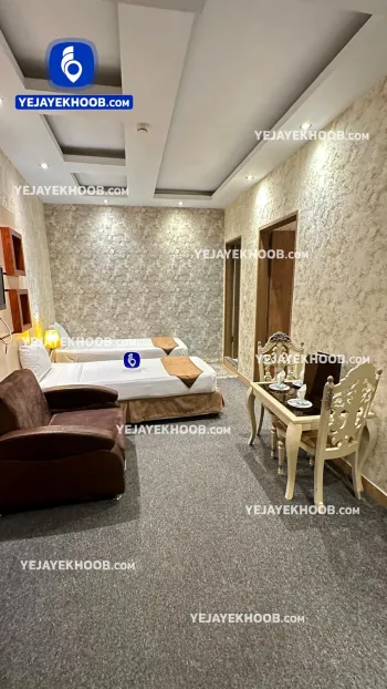 هتل سقا مشهد - اتاق ۲ تخته (۲ تخت ۱ نفره)