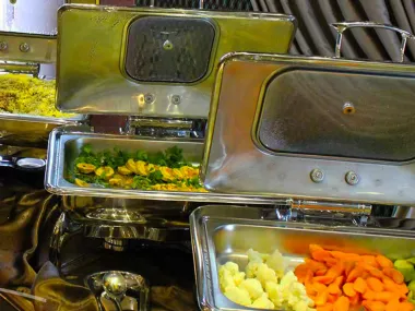 هتل سورینت مریم کیش - منوی سلف غذا