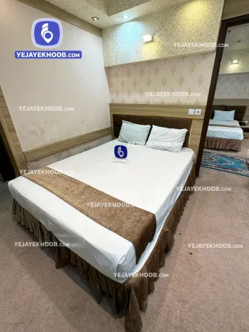 هتل سی و سه پل مشهد - اتاق ۲ تخته ( ۱ تخت ۲ نفره)  