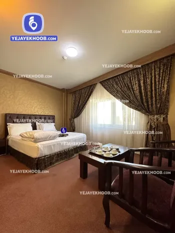 هتل شارستان مشهد - اتاق ۲ تخته ( ۱ تخت ۲ نفره)  